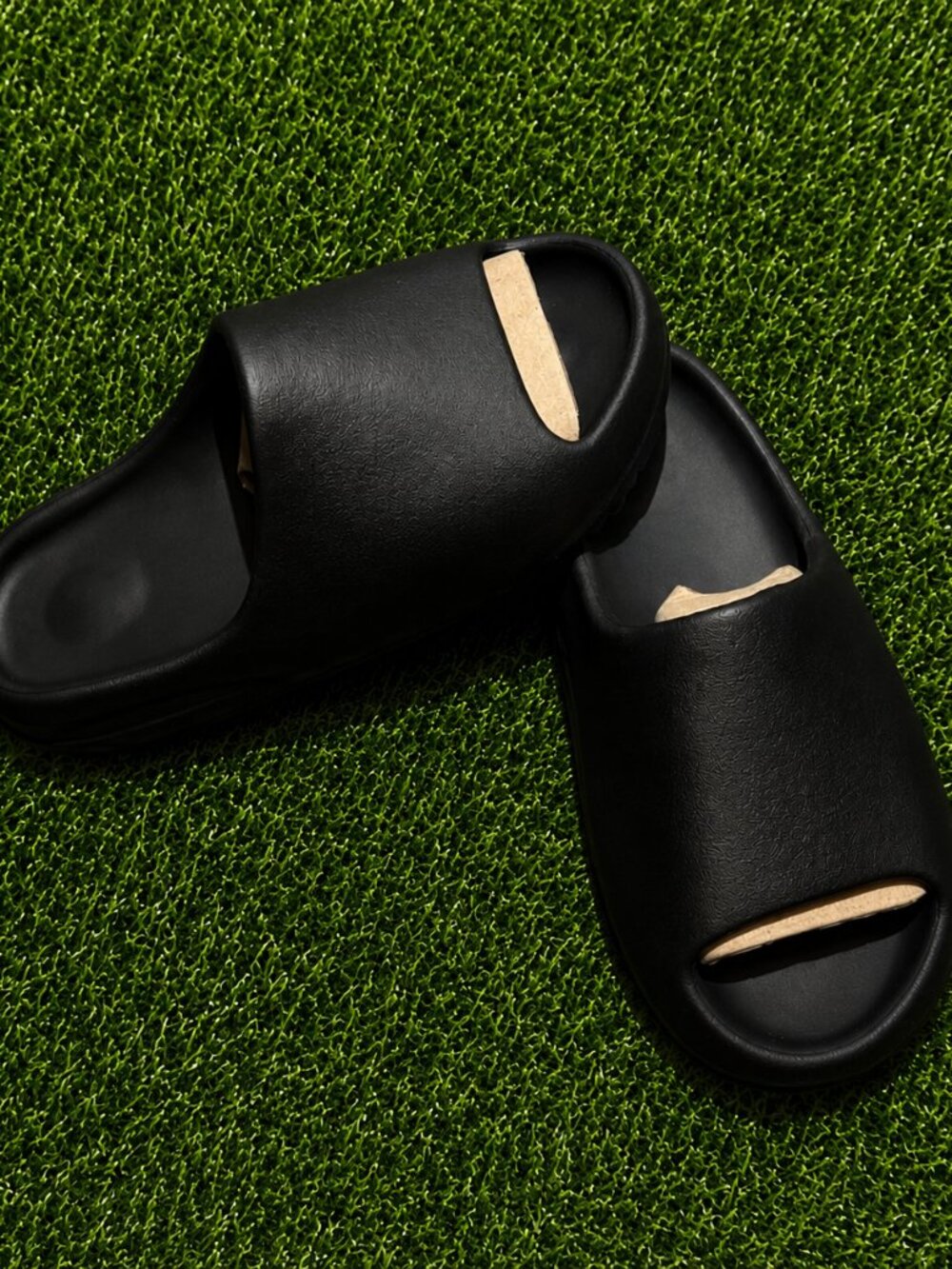 NEW AUTHENTIC Yeezy Slide YZY YS-01 Black WITH BAG 100% Authentic 6-11M